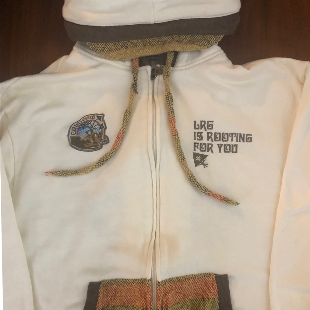 Vintage LRG zip-up hoodie